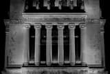 Horizontal The Indiana World War Memorial black and white Photography