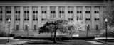 Panoramic The Indianapolis Main Post Office and Court House black and white Photography