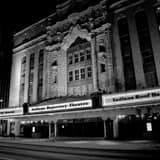 Square The Publix Theatre black and white Photography