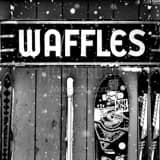 Square Corbets Cabin Waffles black and white Photos