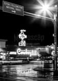 Vertical The Million Dollar Cowboy Bar in Downtown Jackson Wyoming black and white Photos