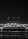 Vertical The Isiah D Hart Memorial Bridge black and white Photos