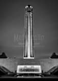 Vertical The World War I Memorial black and white Photos