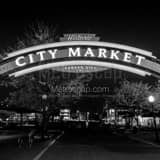 Square City Market in Downtown Kansas City black and white Photos