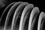 Horizontal The Kansas City Kauffman Center black and white Photos
