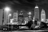 Horizontal The Kansas City Skyline from 12th Street black and white Photos