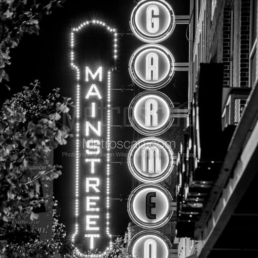 The KC Garment District on Main Street -- Kansas City Black and White Photos