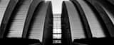Panoramic The KC Performing Arts Center Entrance black and white Photos