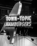 Vertical KC Town Topic Hamburgers black and white Photos