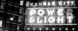 Panoramic A KCPL District Sign black and white Photos