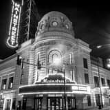 Square The Mainstreet Theater in Downtown Kansas City black and white Photos