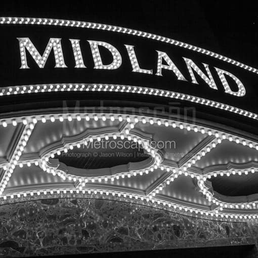 The Midland Theater -- Kansas City Black and White Photos