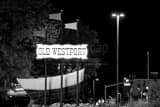 Horizontal The Old Westport Sign black and white Photos