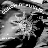 Square A Conch Republic Flag Photography
