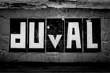 Horizontal A Duval Street Sign Photography