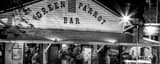 Panoramic The Green Parrot Bar at Night Photography