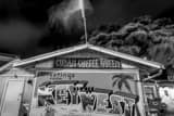 Horizontal A Key West Mural at Night Photography