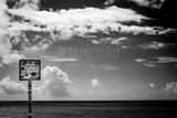 Horizontal No Lifeguard on Duty Sign Photography