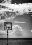 Vertical No Lifeguard on Duty Sign Photography