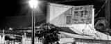 Panoramic Pepes Cafe Eldest Eating House in Florida Keys at Night Photography