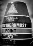 Vertical The Southernmost Point Marker in Key West Photography