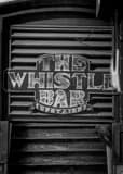 Vertical The Whistle Bar Sign Photography