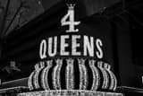 Horizontal 4 Queens at Fremont Street Framed Photos