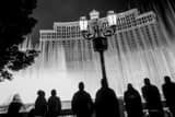 Horizontal The Bellagio Fountains Epic Fountain Show Framed Photos