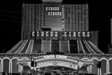 Horizontal The Six Instances of the word Circus at Circus Circus Framed Photos