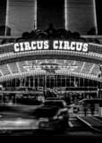 Vertical The Entrance to Circus Circus Framed Photos