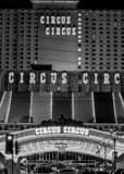 Vertical The Six Instances of the word Circus at Circus Circus Framed Photos