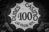 Horizontal A Dunes Casino Chip Wall Mural Framed Photos