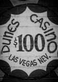 Vertical A Dunes Casino Chip Wall Mural Framed Photos
