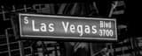 Panoramic A Las Vegas Boulevard Street Sign Framed Photos