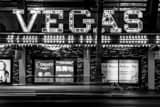 Horizontal The Las Vegas Club on Fremont Street Framed Photos