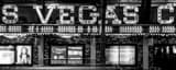 Panoramic The Las Vegas Club on Fremont Street Framed Photos