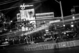 Horizontal A Las Vegas Strip Trolly on Fashion Show Drive Framed Photos