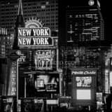Square New York New York and the Monte Carlo Casino Framed Photos