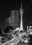 Vertical The North Las Vegas Strip Framed Photos