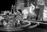 Horizontal The Shops at Crystal Palace on Las Vegas Boulevard landscape black and white Photography