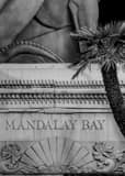 Vertical A Stone Mandalay Bay Sign Framed Photos