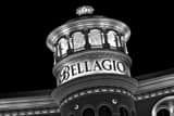 Horizontal The Very Top of the Bellagio Hotel on the Las Vegas Strip Framed Photos