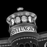 Square The Very Top of the Bellagio Hotel on the Las Vegas Strip Framed Photos