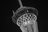 Horizontal The Top of the Stratosphere black and white Pictures