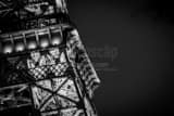 Horizontal The Las Vegas Eiffle Tower at the Paris Hotel and Casino Framed Photos