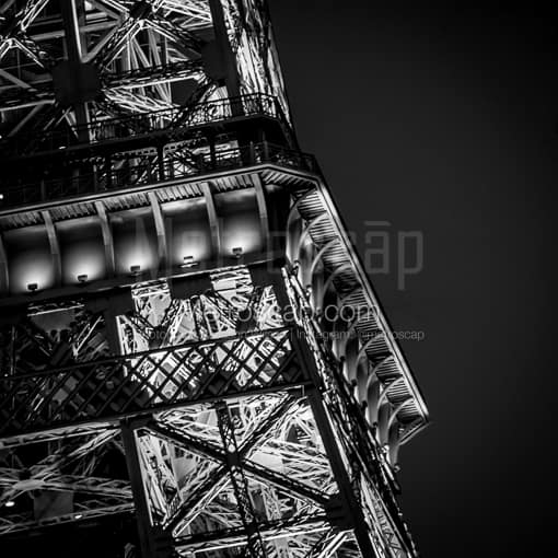 Las Vegas Black and White Photos of The Las Vegas Eiffle Tower at the Paris Hotel and Casino The Las Vegas Eiffle Tower at the Paris Hotel and Casino -- Las Vegas Black and White Photos
