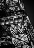 Vertical The Las Vegas Eiffle Tower at the Paris Hotel and Casino Framed Photos