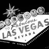 Square The Las Vegas Sign black and white Pictures