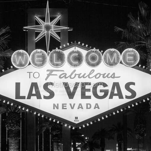 Welcome to Fabulous Las Vegas -- Las Vegas Black and White Photography