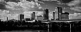 Panoramic The Downtown Little Rock Skyline Framed Photos